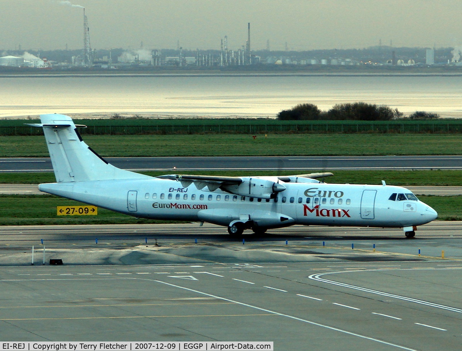 EI-REJ, 1989 ATR 72-201 C/N 126, Aer Arran ATR72 on lease to EuroManx