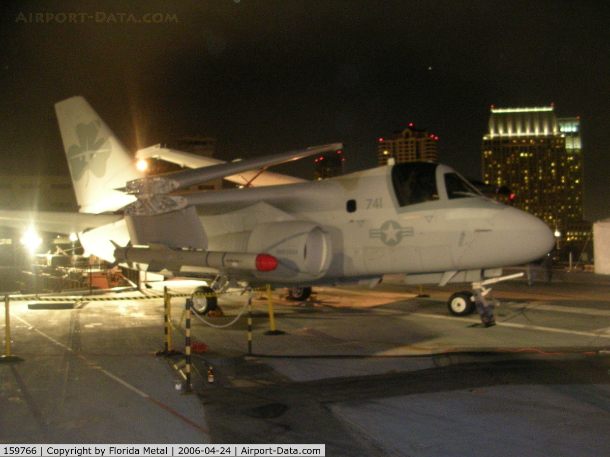 159766, Lockheed S-3A Viking C/N 394A-1095, S-3A at Midway