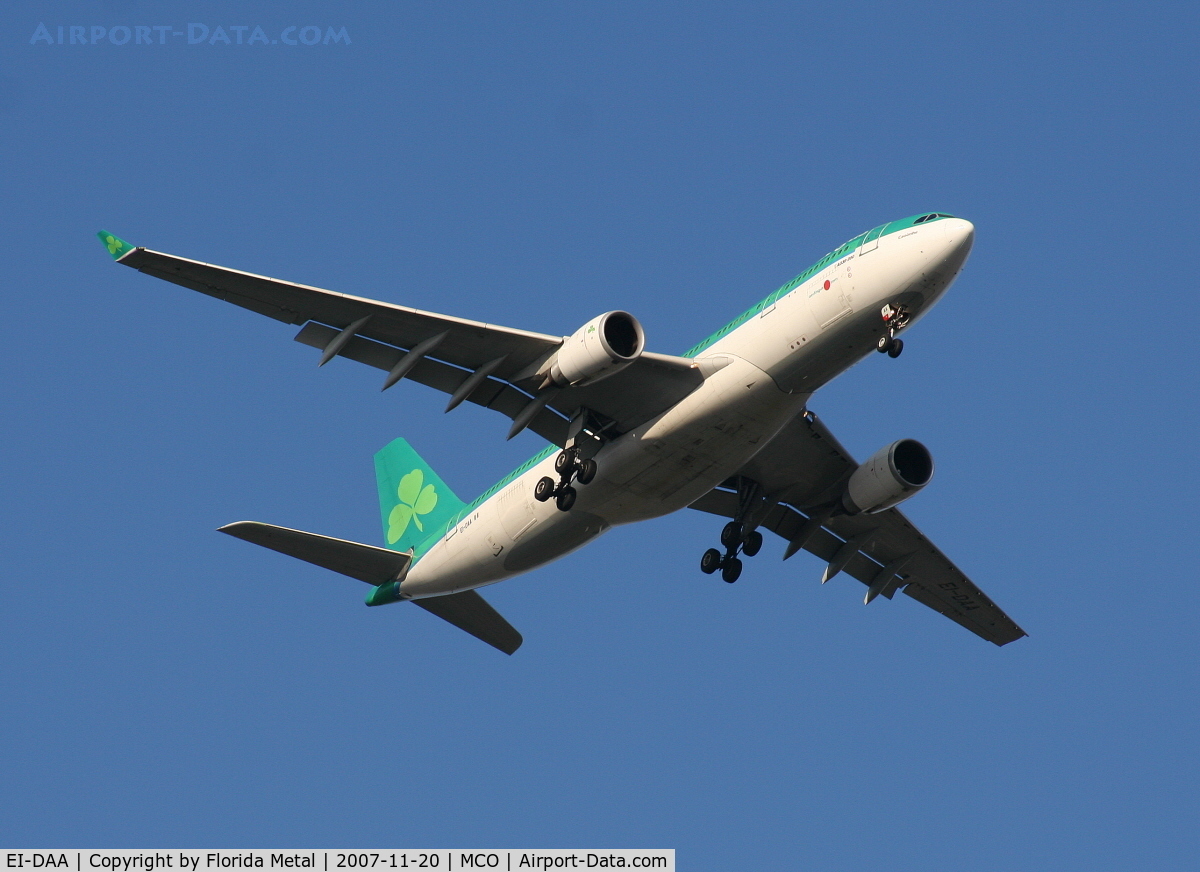 EI-DAA, 2001 Airbus A330-202 C/N 397, Aer Lingus