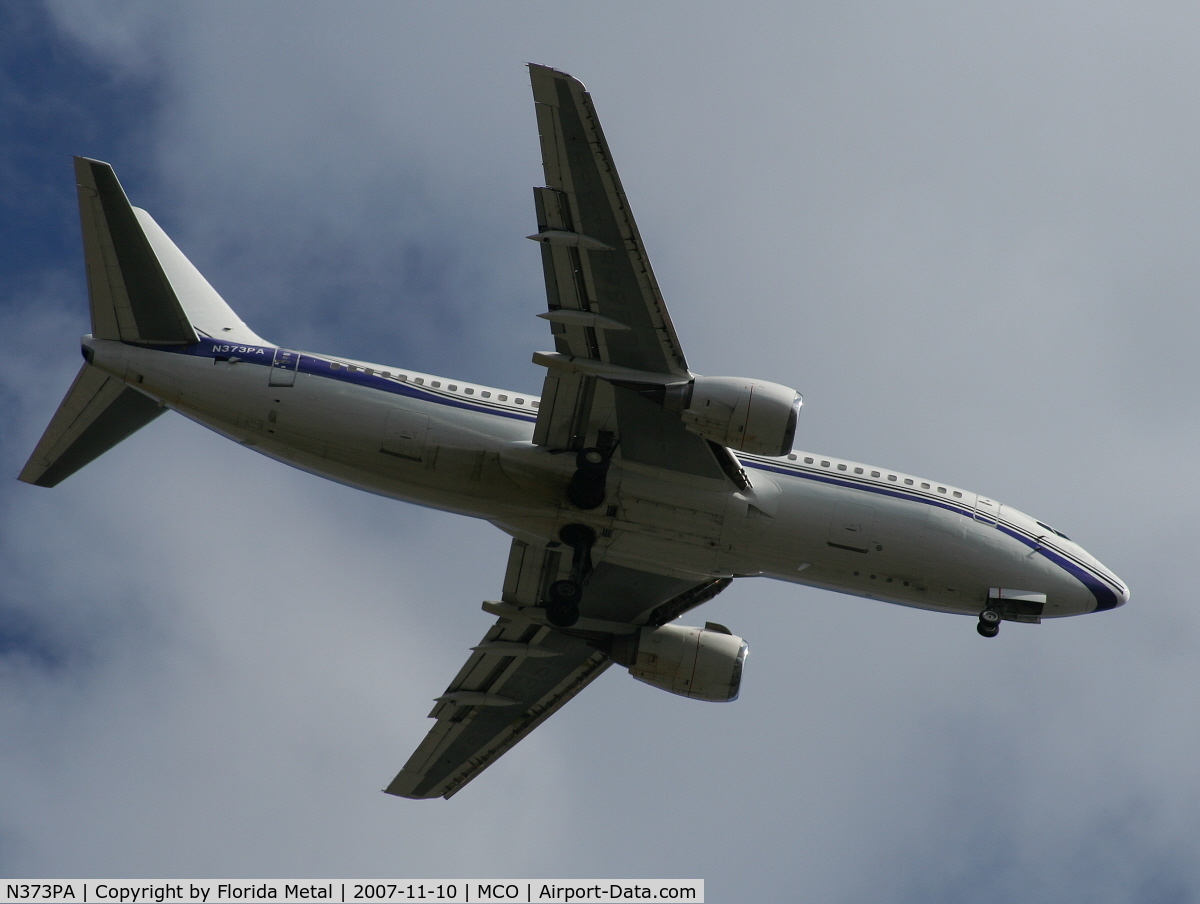 N373PA, 1987 Boeing 737-3Y0 C/N 23749, Pace