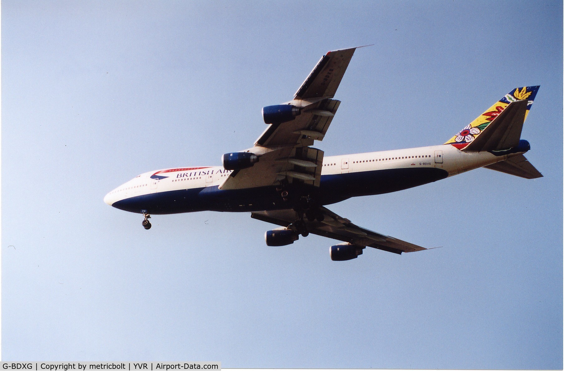 G-BDXG, 1977 Boeing 747-236B C/N 21536, In British Airways 