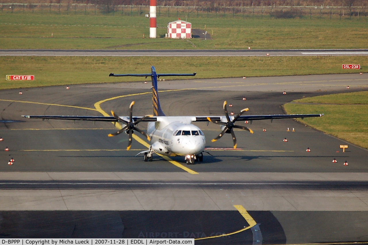 D-BPPP, 1999 ATR 42-500 C/N 581, Just landed
