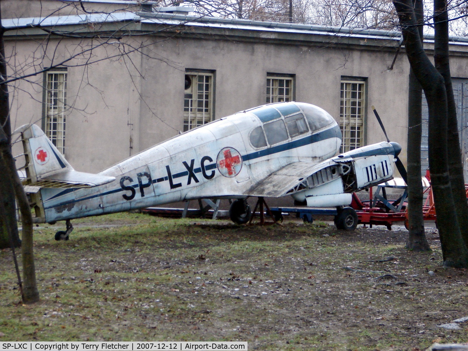 SP-LXC, Let Aer 45S super Areo C/N 03002, This Czech built Aero AE-45S Suer Aero served as an Air Ambulance in Poland and now awaits restoration at the Poland Aviation Museum in Krakow