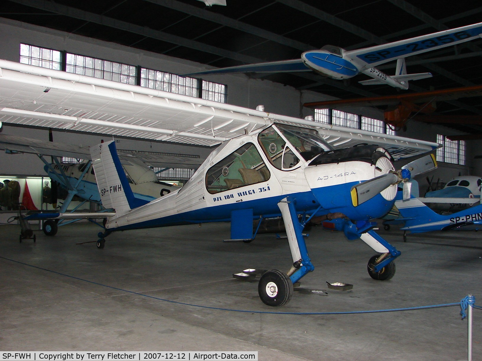 SP-FWH, PZL-Okecie PZL-104 Wilga-35A C/N 20890887, The PZL 104 Wilga 35A has been in continuous polish production as a sports aviation aircraft since 1968 - this example is now preserved at the Poland Aviation Museum in Krakow