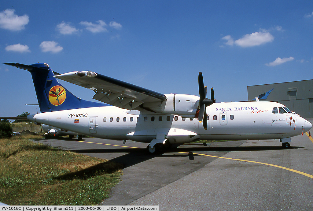 YV-1016C, 1993 ATR 42-320 C/N 358, Returned to lessor and parked at the SIDMI facility for overhaul