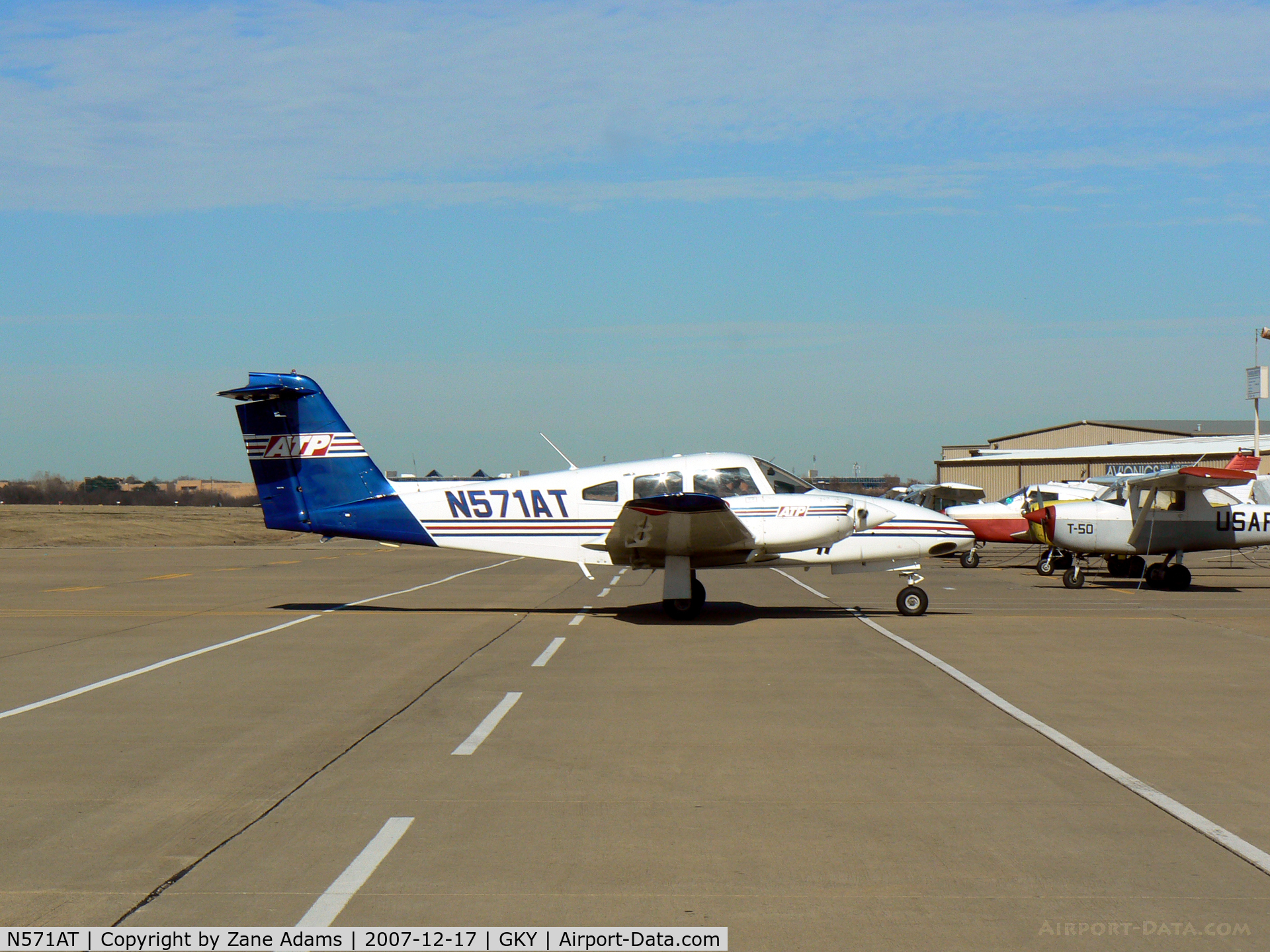 N571AT, 2005 Piper PA-44-180 Seminole C/N 4496193, Flight Training - ATP