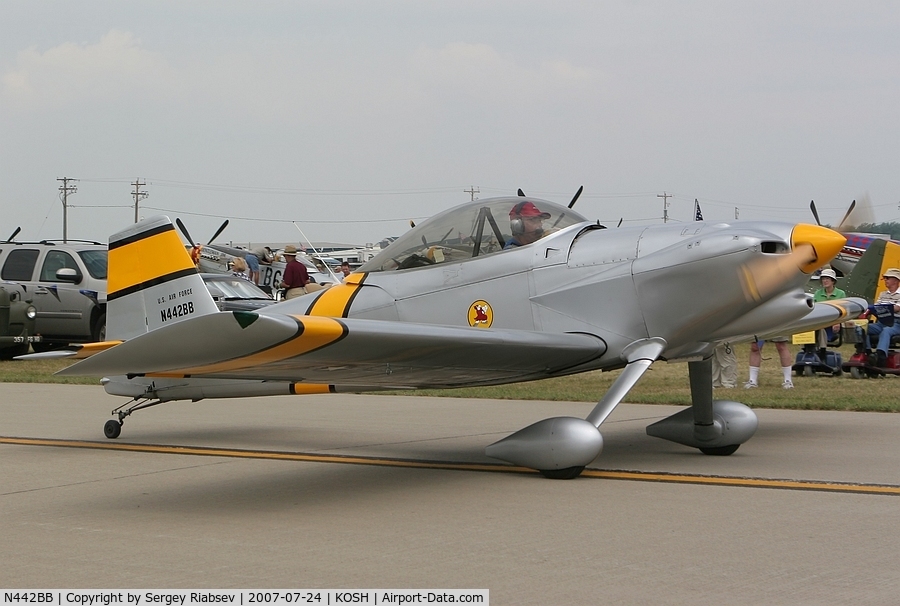 N442BB, 1987 Vans RV-4 C/N 1442, EAA AirVenture 2007