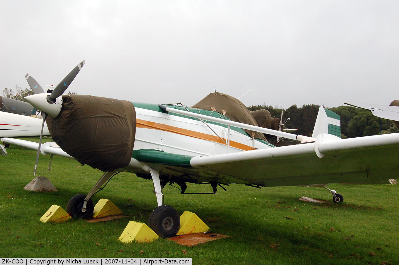 ZK-COO, Cessna A188 Agwagon C/N A188-0024, At the Museum of Transport and Technology (MOTAT)