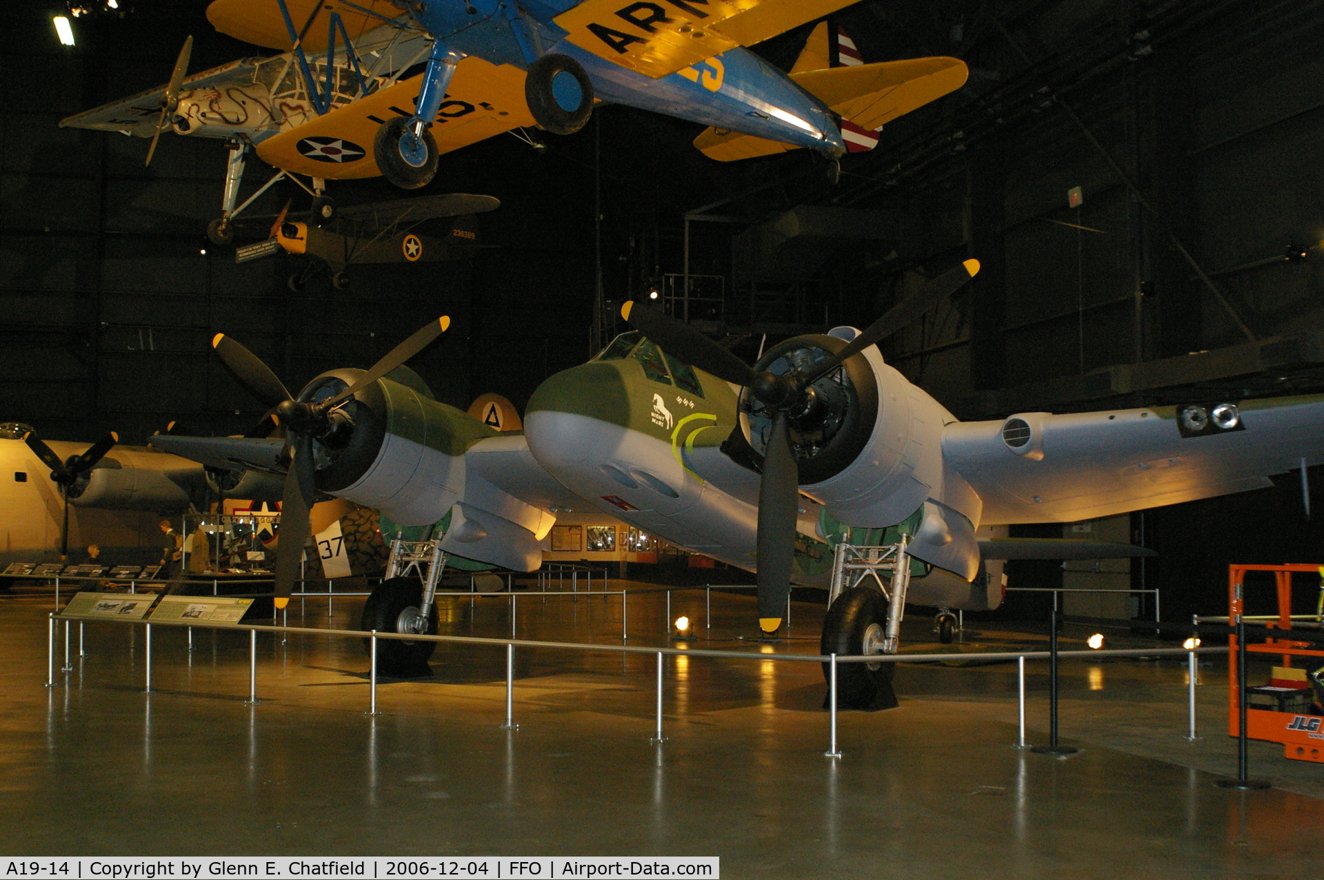 A19-14, Bristol 156 Beaufighter Mk.VIF C/N Not found A19-14, Beaufighter at the National Museum of the U.S. Air Force