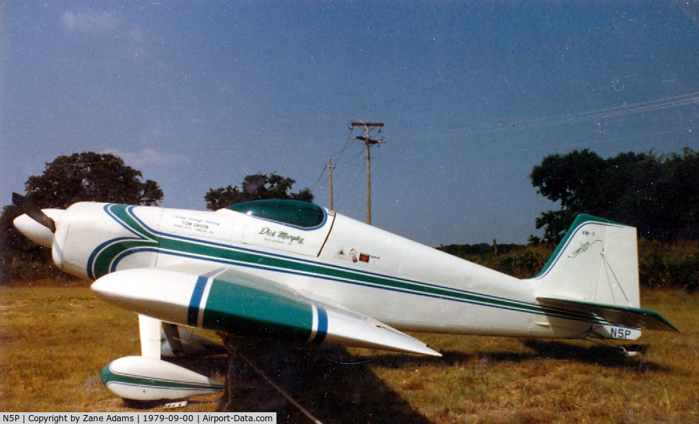 N5P, 1978 Murphy-richard COMPETITOR-I C/N 01, At the former Mangham Airport - North Richland Hills, TX