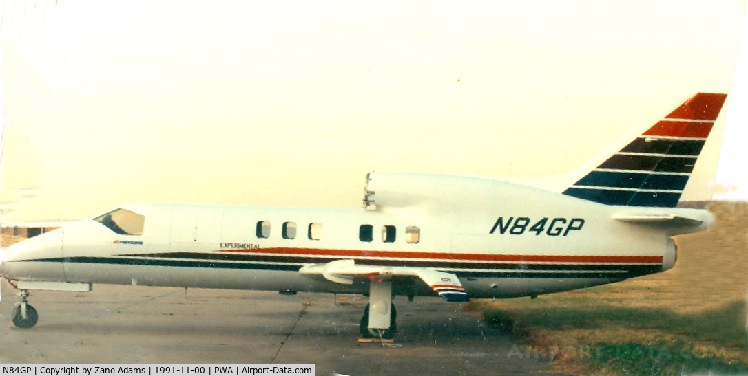 N84GP, 1983 Gulfstream Aerospace Peregrine 550 C/N 551, Experimental Grumman Biz Jet