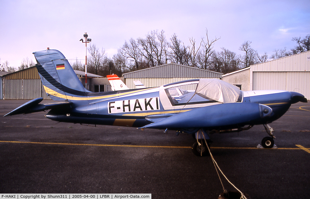 F-HAKI, Socata Rallye 235ED Gabier C/N 12873, Parked at the airfield
