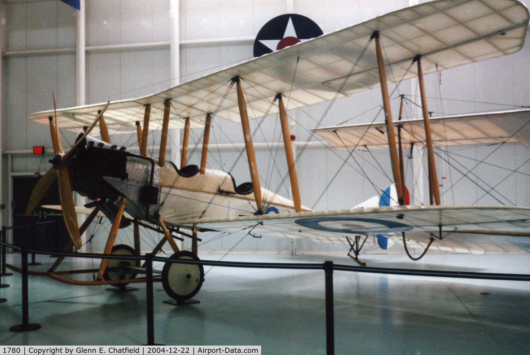 1780, 1916 Royal Aircraft Factory B.E.2c C/N Not found 1780, BE.2C at the Army Aviation Museum