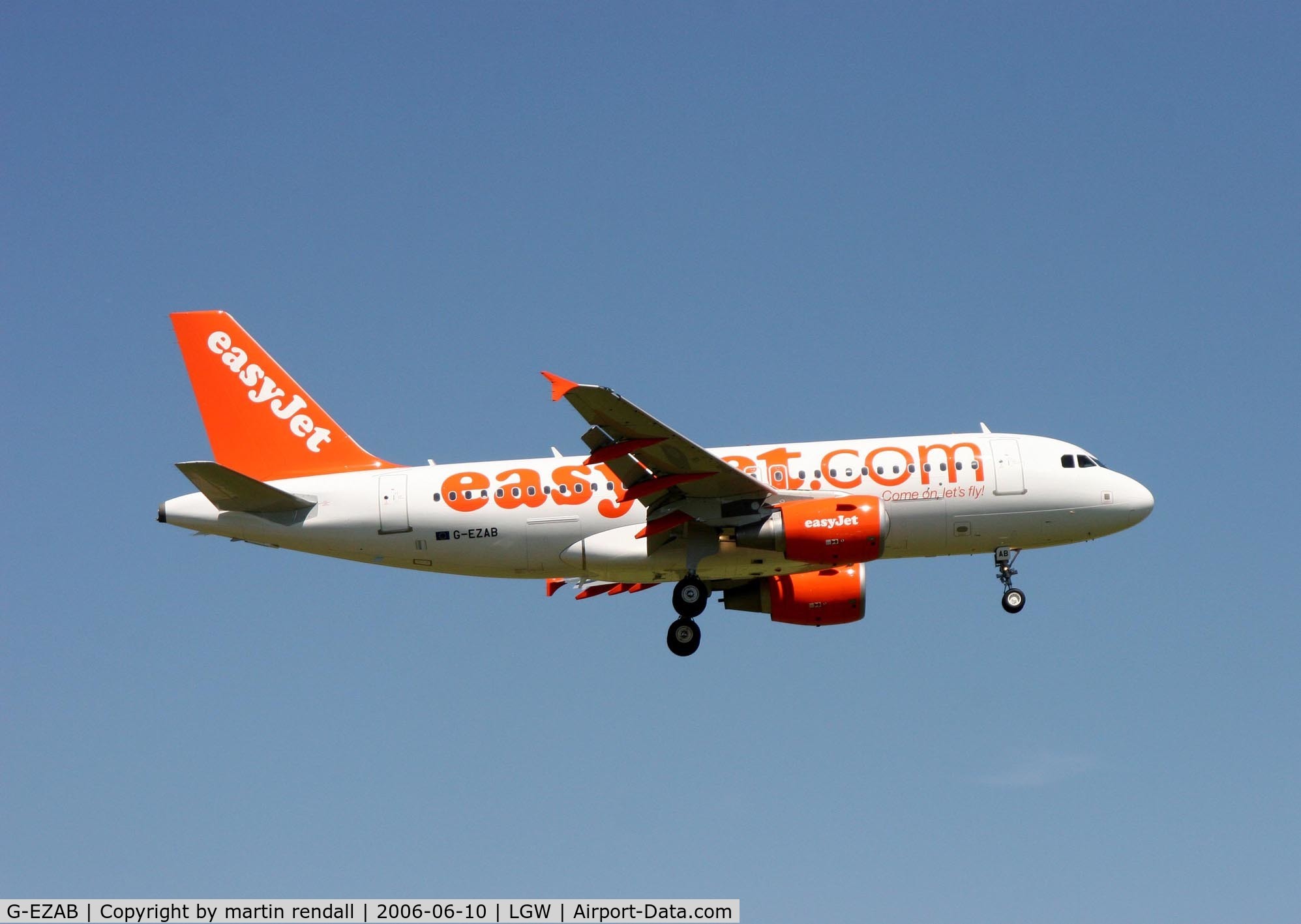 G-EZAB, 2006 Airbus A319-111 C/N 2681, A319