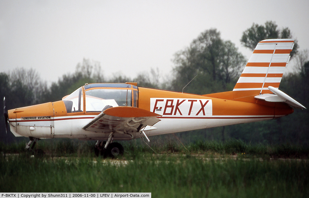 F-BKTX, Morane-Saulnier MS-880B Rallye Club C/N 288, Parked in this small airfield