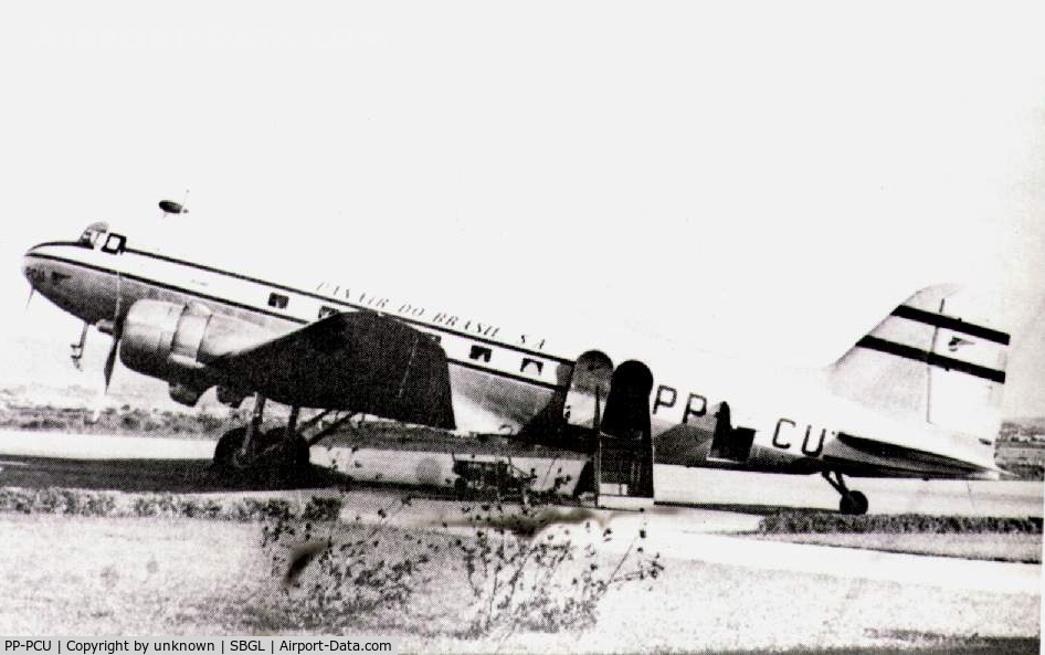 PP-PCU, 1950 Douglas C-47B Skytrain C/N 14827/26272, Panair do Brasil