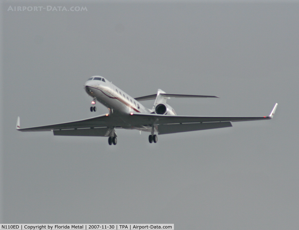 N110ED, 2006 Gulfstream Aerospace GV-SP (G500) C/N 5136, G-500