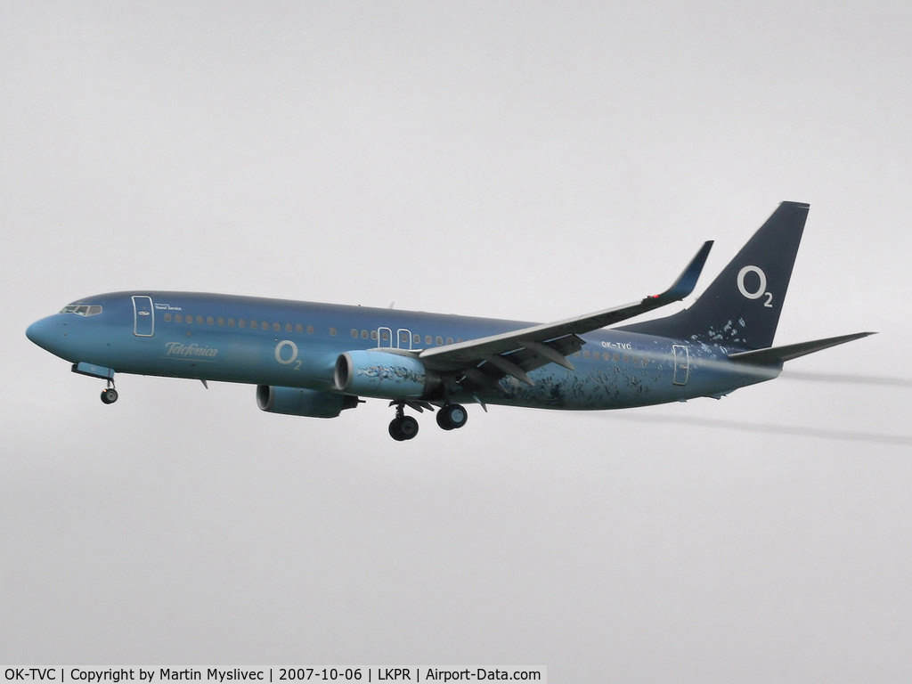 OK-TVC, 2001 Boeing 737-86Q C/N 30278, B737-86Q Travel Service