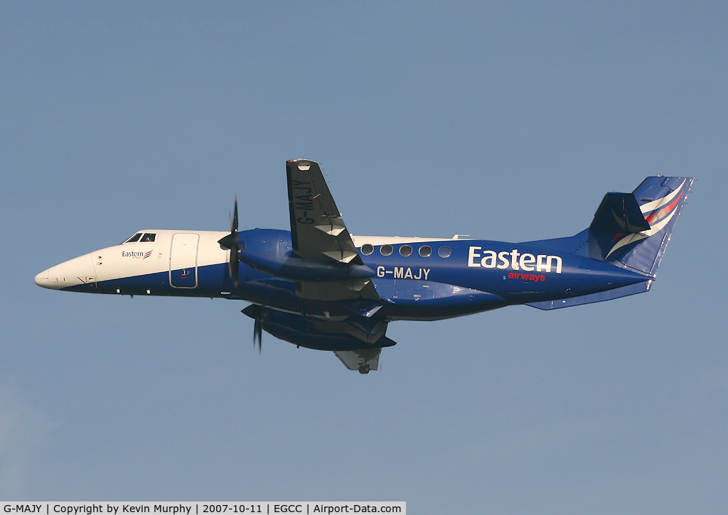 G-MAJY, 1997 British Aerospace Jetstream 41 C/N 41099, Eastern prop.