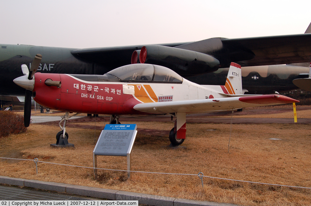 02, 1991 Korean Aerospace Industries KTX-1 Yeo-myung C/N PT-02, KTX-1 trainer at The War Memorial Museum of Korea, Seoul