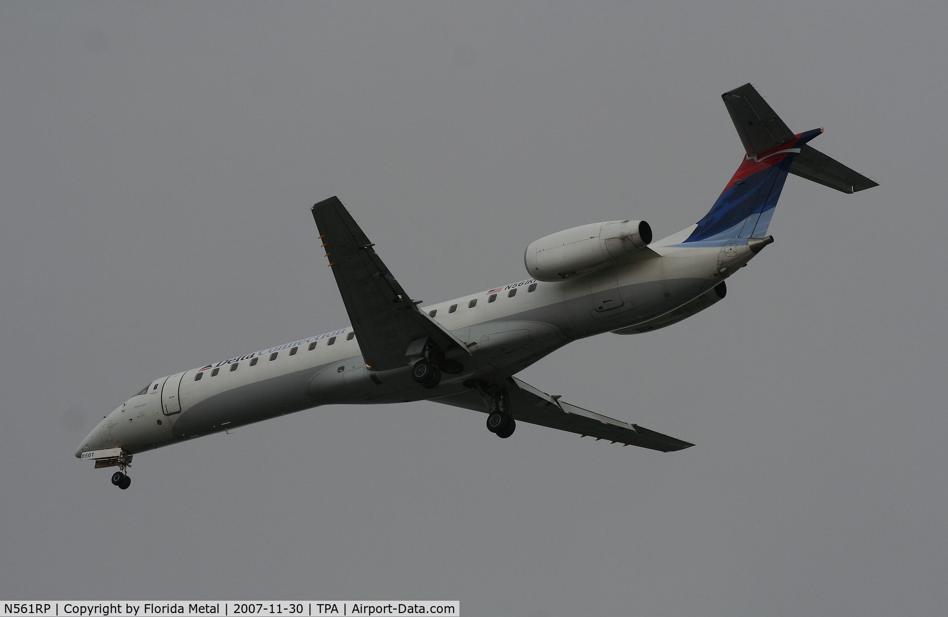N561RP, 2002 Embraer ERJ-145LR (EMB-145LR) C/N 145447, Delta Connection