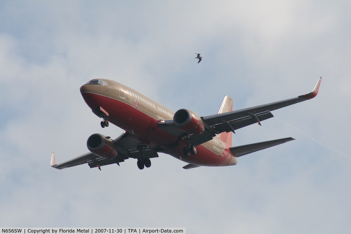 N656SW, 1997 Boeing 737-3H4 C/N 28401, Southwest