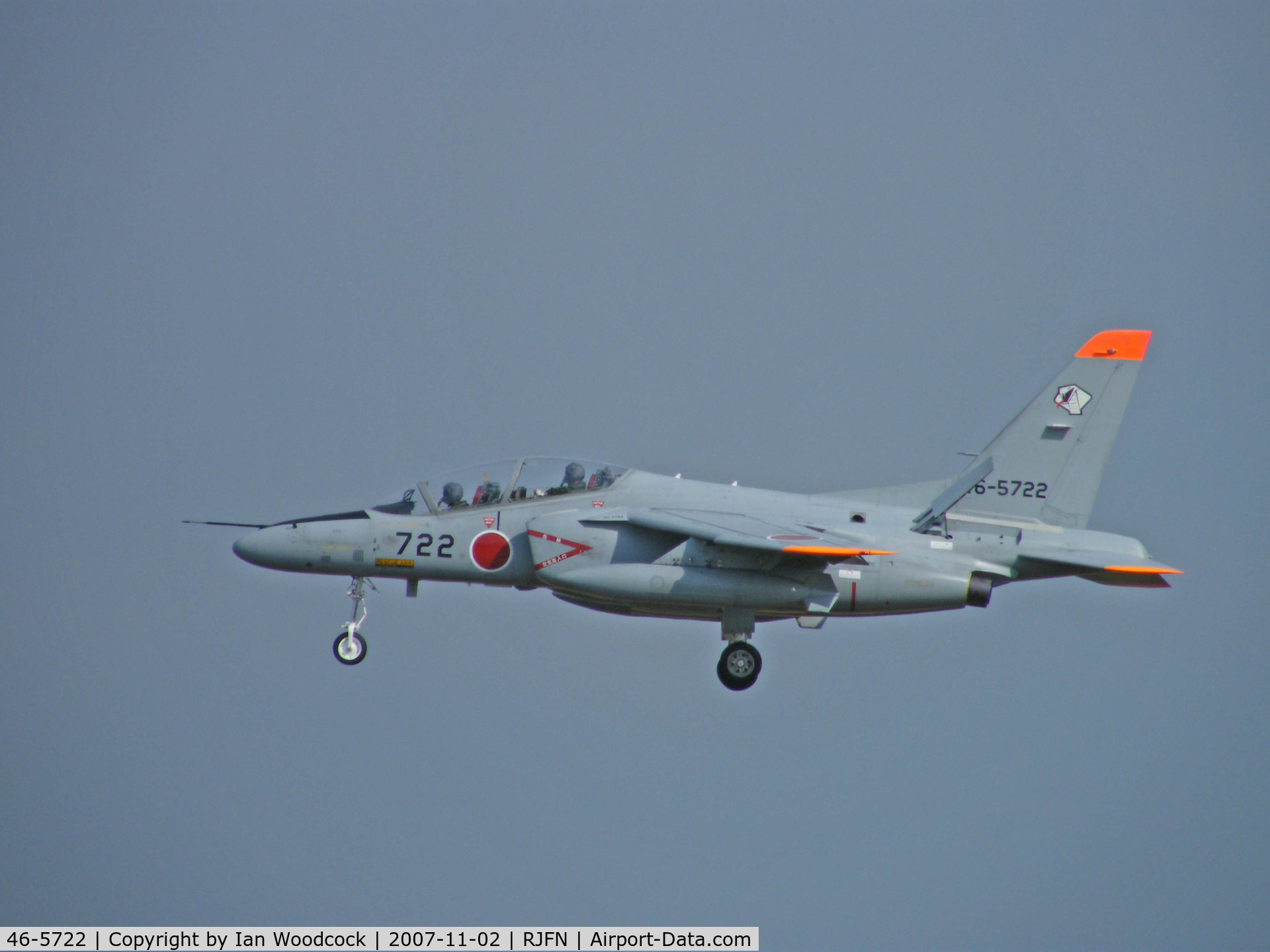 46-5722, Kawasaki T-4 C/N 1122, Kawasaki T-4/Nyutabaru AB