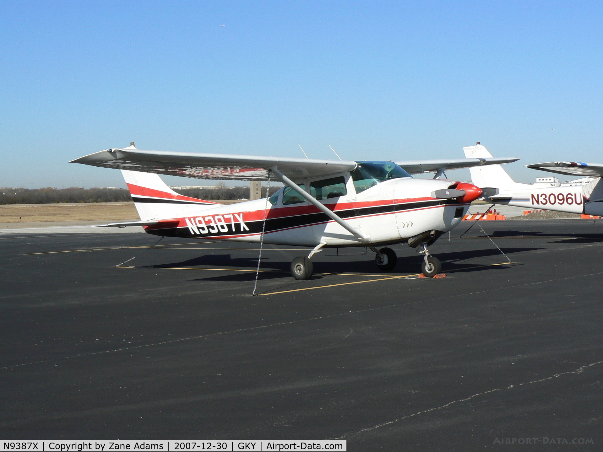 N9387X, 1962 Cessna 182E Skylane C/N 18253787, At Arlington