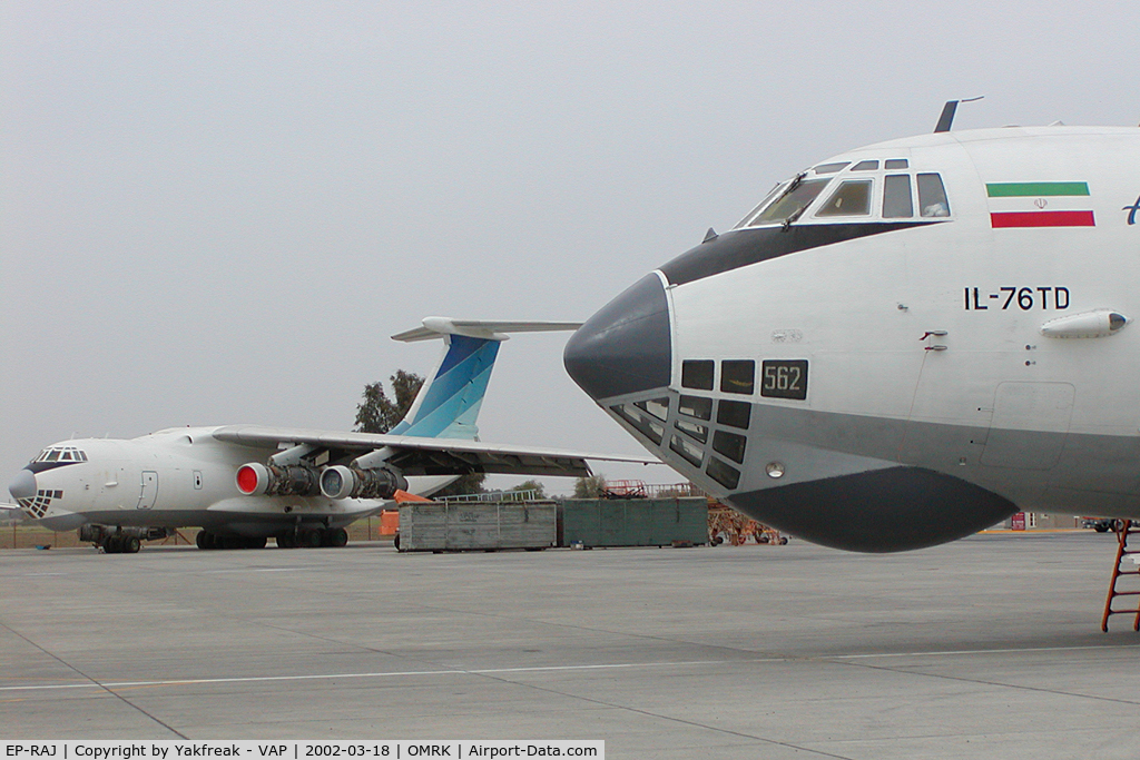 EP-RAJ, Ilyushin Il-76TD C/N 0033447365, Aram Air Iljuschin 76