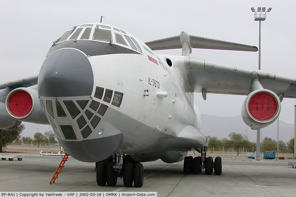 EP-RAJ, Ilyushin Il-76TD C/N 0033447365, Aram Air Iljuschin 76