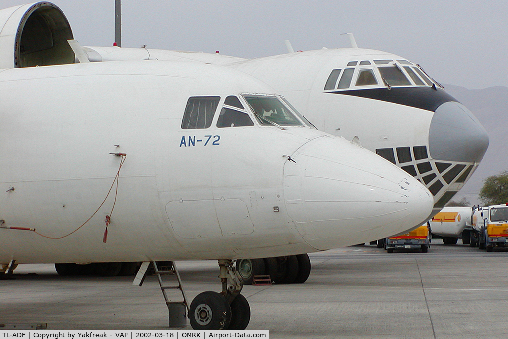 TL-ADF, Antonov An-72 C/N 47136013, Antonov 72
