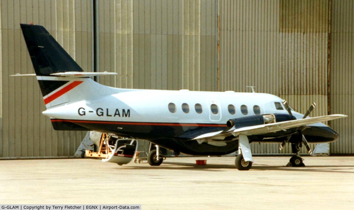 G-GLAM, 1988 British Aerospace BAe-3109 Jetstream 31 C/N 839, operated for BA / Manx airlines and was sold as ZK-JSA in 1997