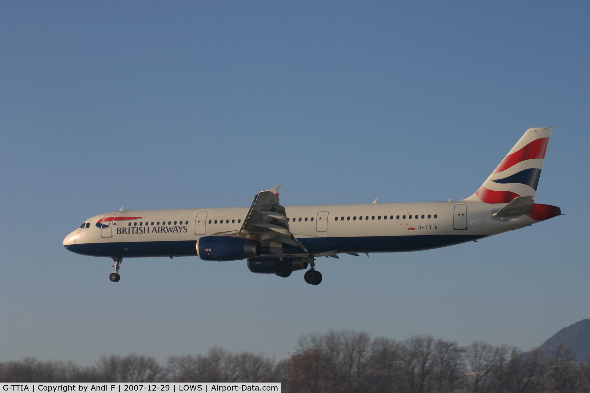 G-TTIA, 2001 Airbus A321-231 C/N 1428, Britisch Airways