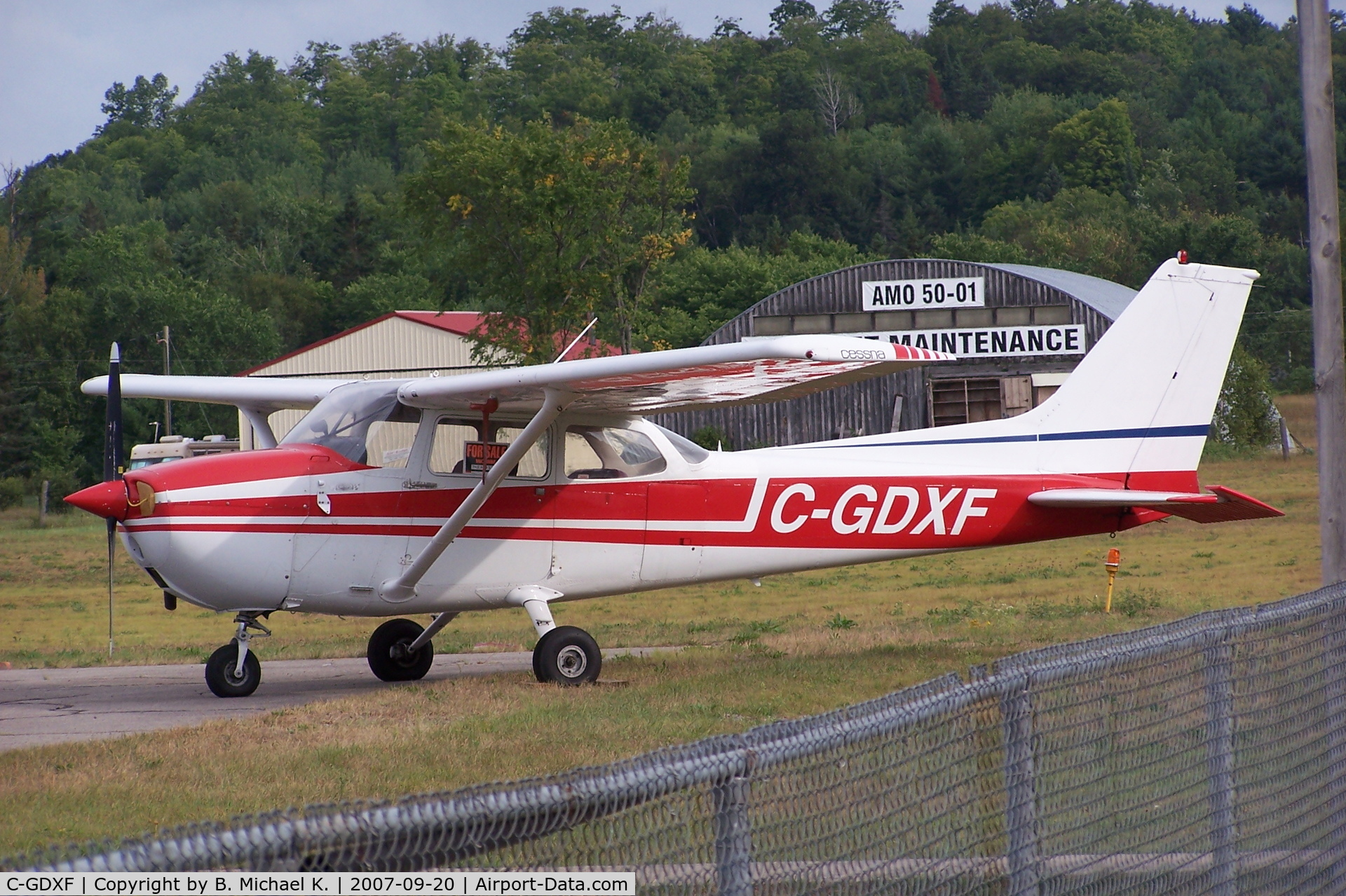 C-GDXF, 1976 Cessna 172M C/N 17266927, Plane was for sale in August