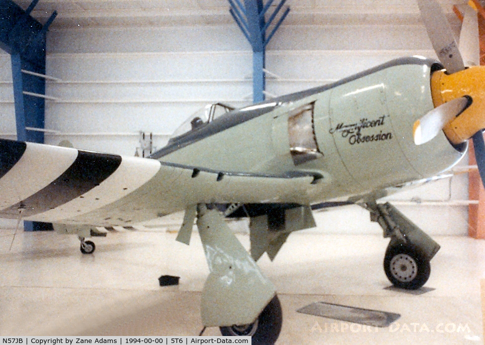 N57JB, 1948 Hawker Fury FB.10 C/N 37703 (ISS23), At War Eagles Air Museum, NM