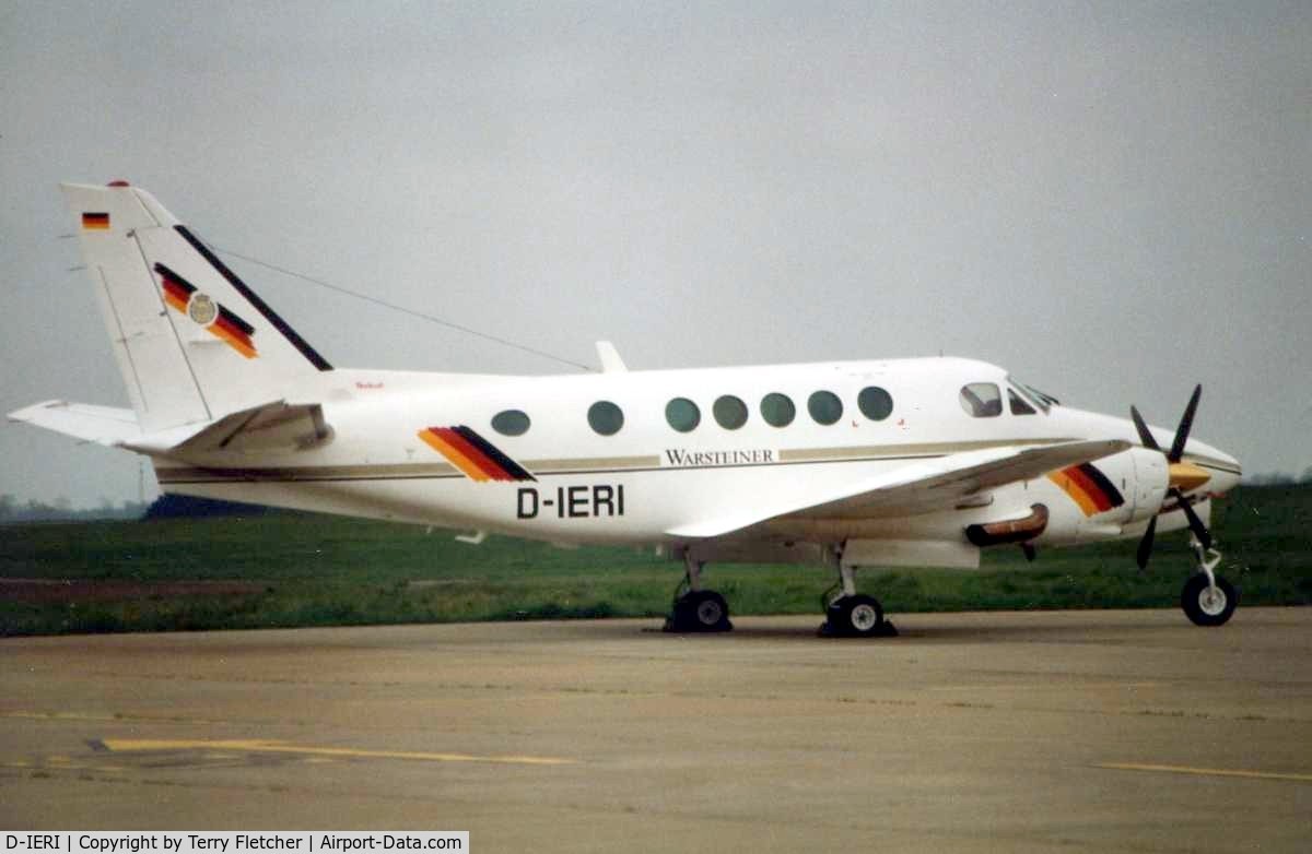 D-IERI, 1977 Beech B100 King Air King Air C/N BE-29, German King Air B100 subsequently sold in Venezuala