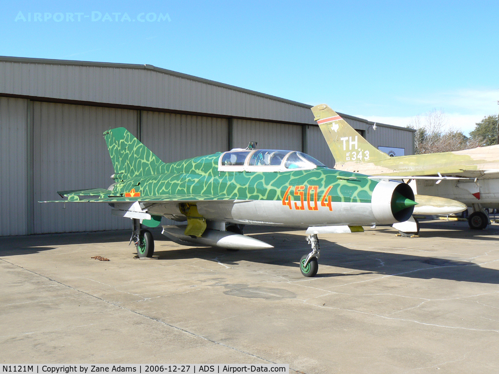 N1121M, Mikoyan-Gurevich MiG-21US C/N 4685145, At Cavanaugh Flight Museum