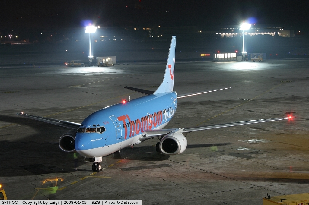 G-THOC, 1990 Boeing 737-59D C/N 24694, Thomson fly.com 737-300