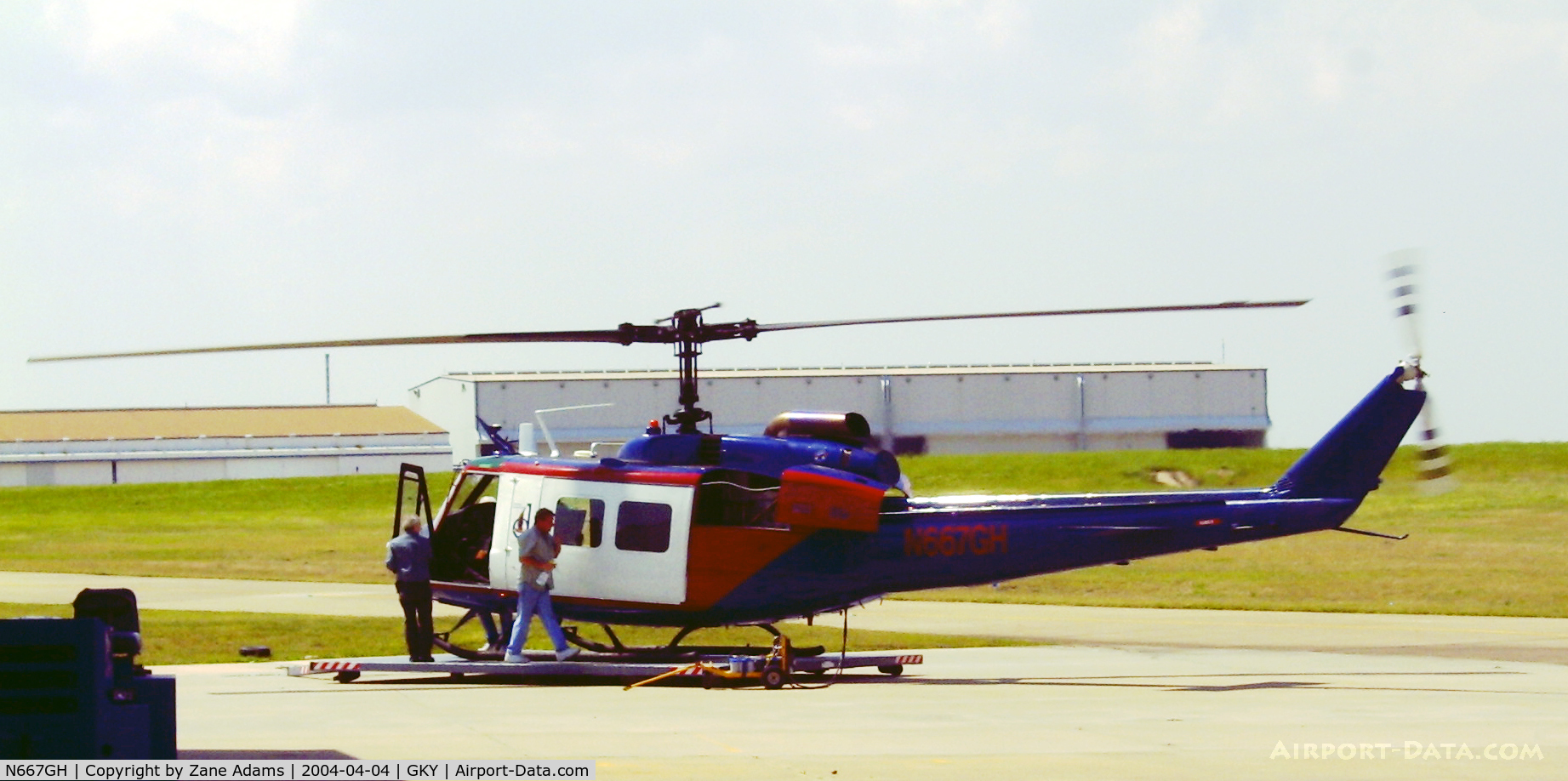 N667GH, 1969 Bell UH-1H C/N 69-15092, At Arlington Municipal