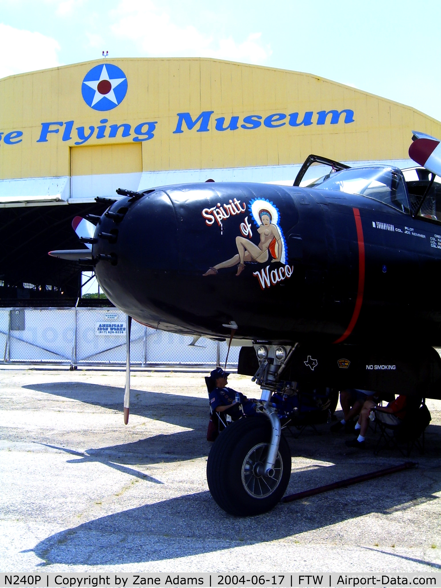N240P, 1943 Douglas A-26B Invader C/N 7140, Spirit of Waco at Vintage Flying Museum - Cowtown Warbird Roundup 2004