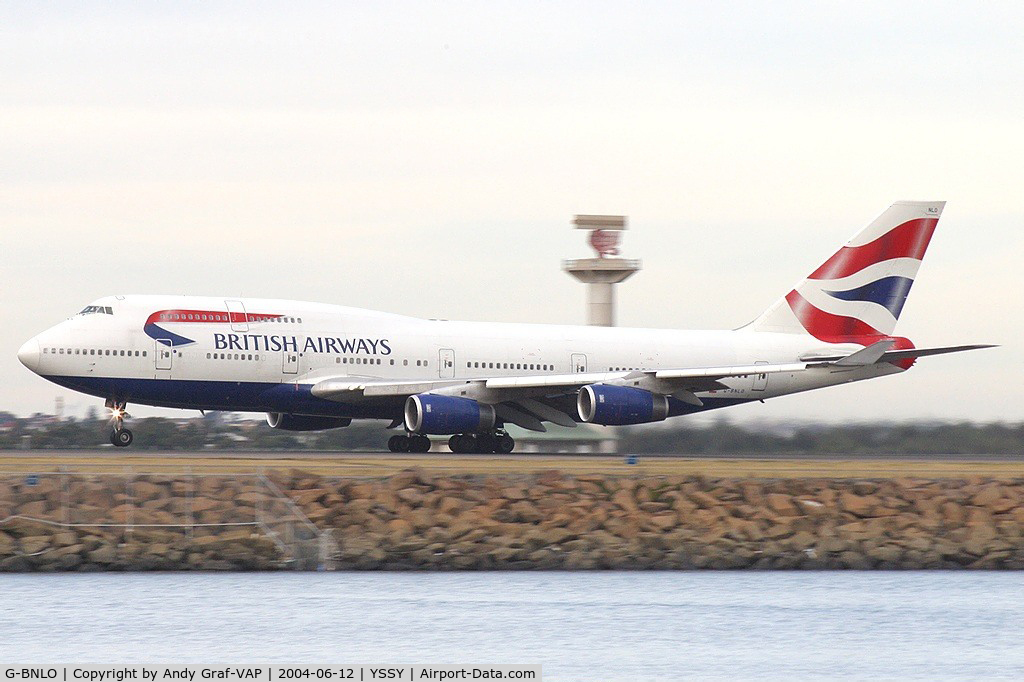 G-BNLO, 1990 Boeing 747-436 C/N 24057, British Airways 747-400