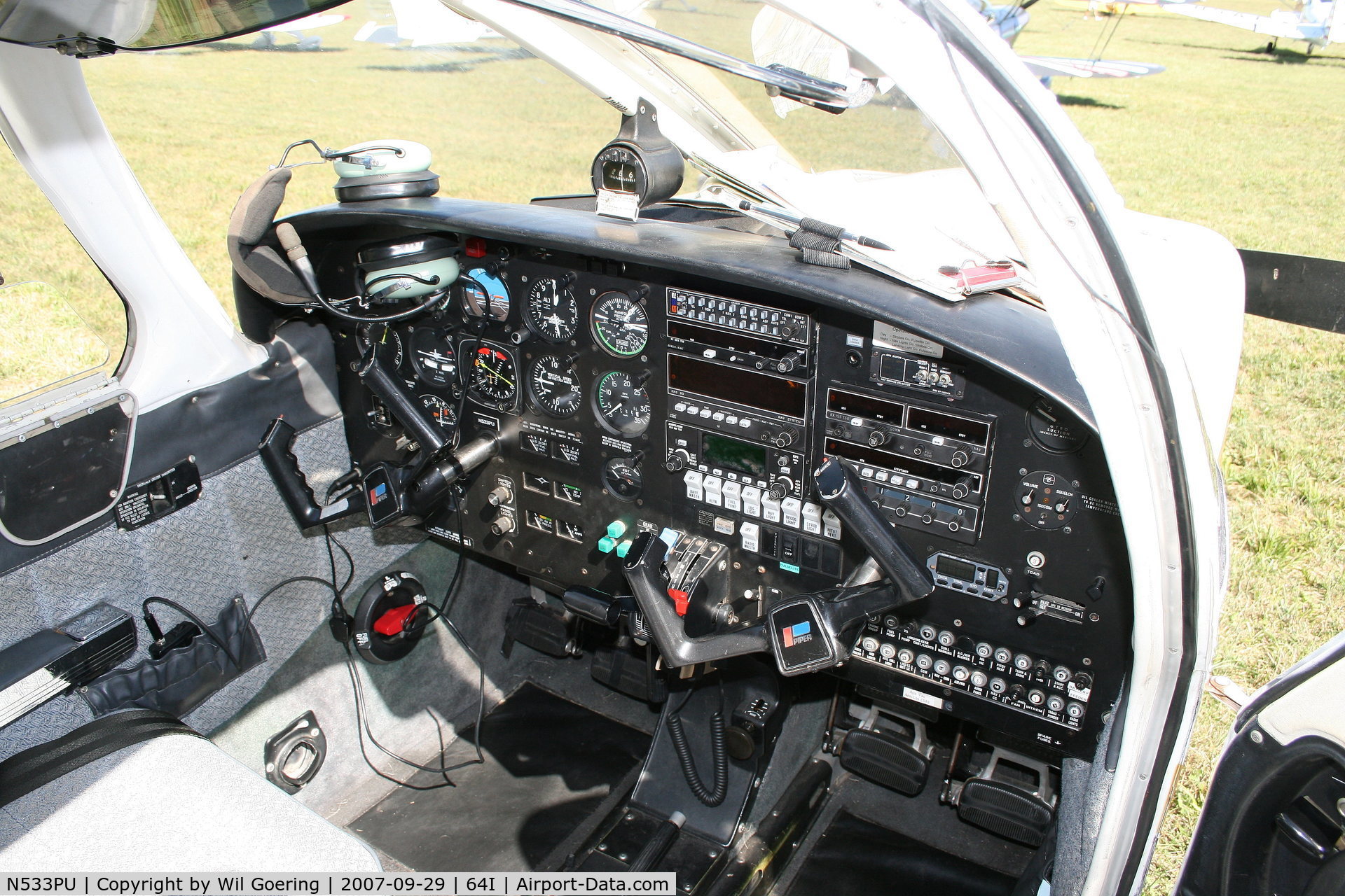 N533PU, Piper PA-28R-201 Cherokee Arrow III C/N 2837001, Lee Bottom Fly-in 2007