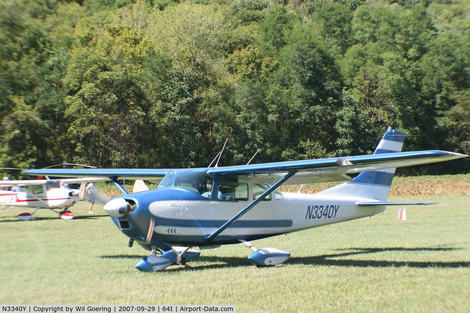 N3340Y, 1962 Cessna 182E Skylane C/N 18254340, Lee Bottom Fly-in 2007