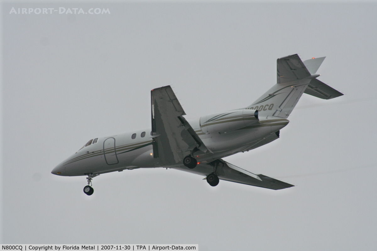N800CQ, 2003 Raytheon Hawker 800XP C/N 258636, Hawker 800XP