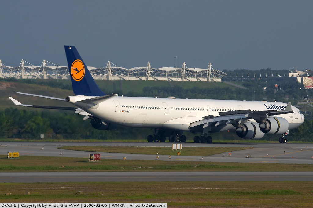 D-AIHE, 2003 Airbus A340-642 C/N 540, Lufthansa A340-600