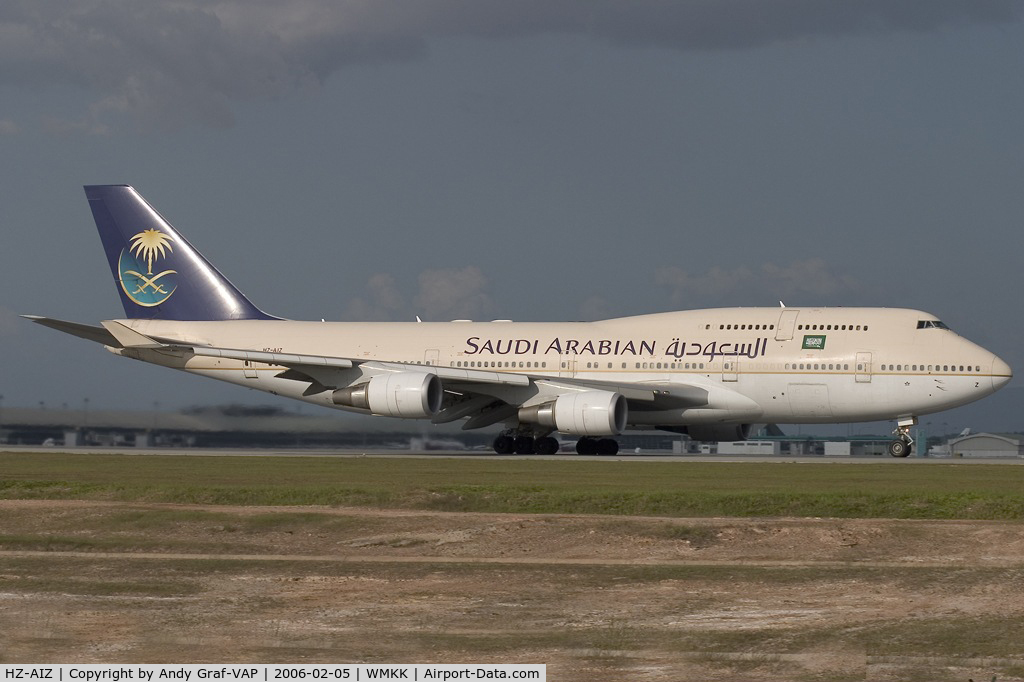 HZ-AIZ, 2001 Boeing 747-468 C/N 28343, Saudi Arabian 747-400