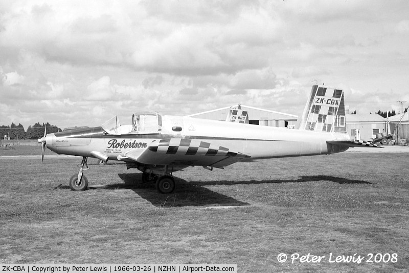 ZK-CBA, Fletcher FU24-950M C/N 81, Robertson Air Service Ltd., Hamilton