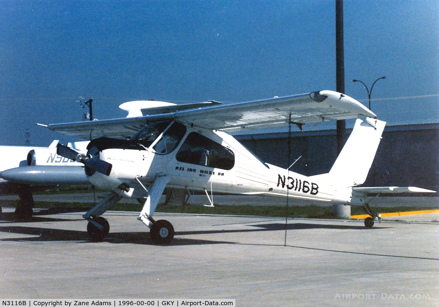 N3116B, PZL-Okecie PZL-104 Wilga 80 C/N CF21910926, At Arlington Municipal