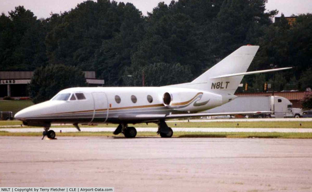 N8LT, 1980 Dassault Falcon 10 C/N 173, Falcon 10 at Cleveland Hopkins