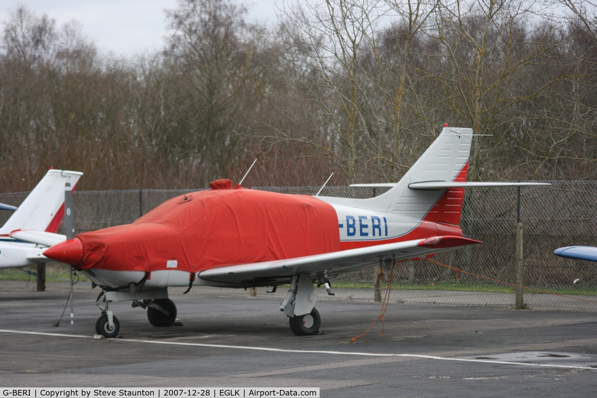 G-BERI, 1977 Rockwell Commander 114 C/N 14234, Taken at Blackbushe Airport 28th December 2007